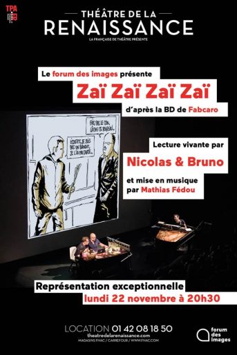 Lecture Vivante de Zaï Zaï Zaï Zaï 