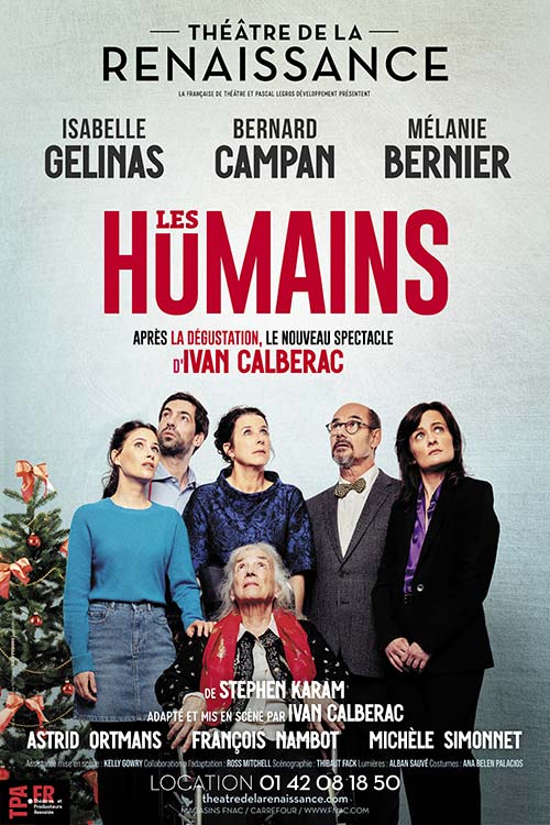 Les Humains affiche