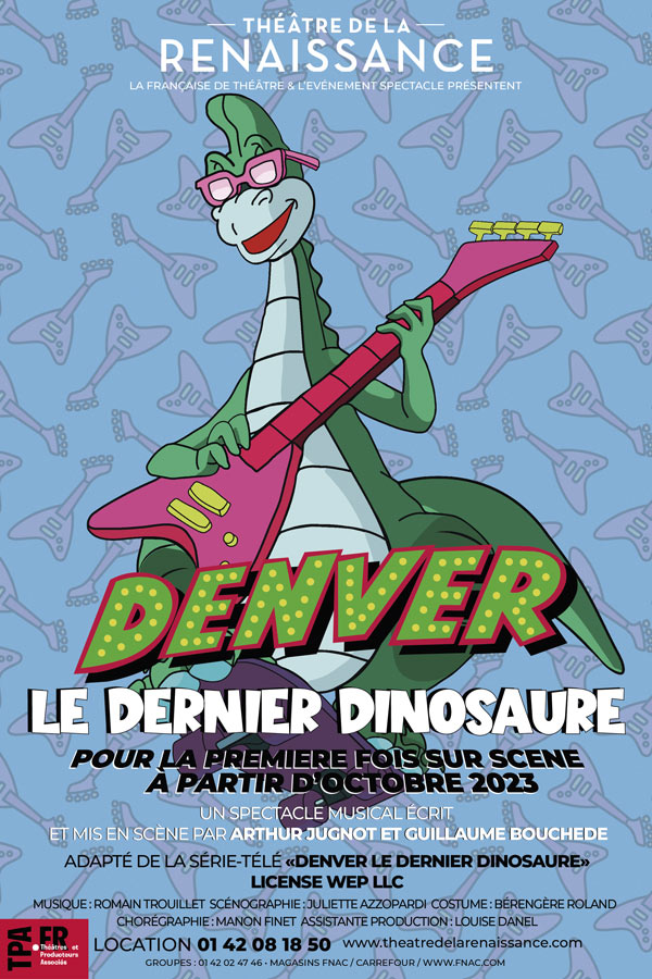 Denver, le dernier dinosaure. Affiche.
