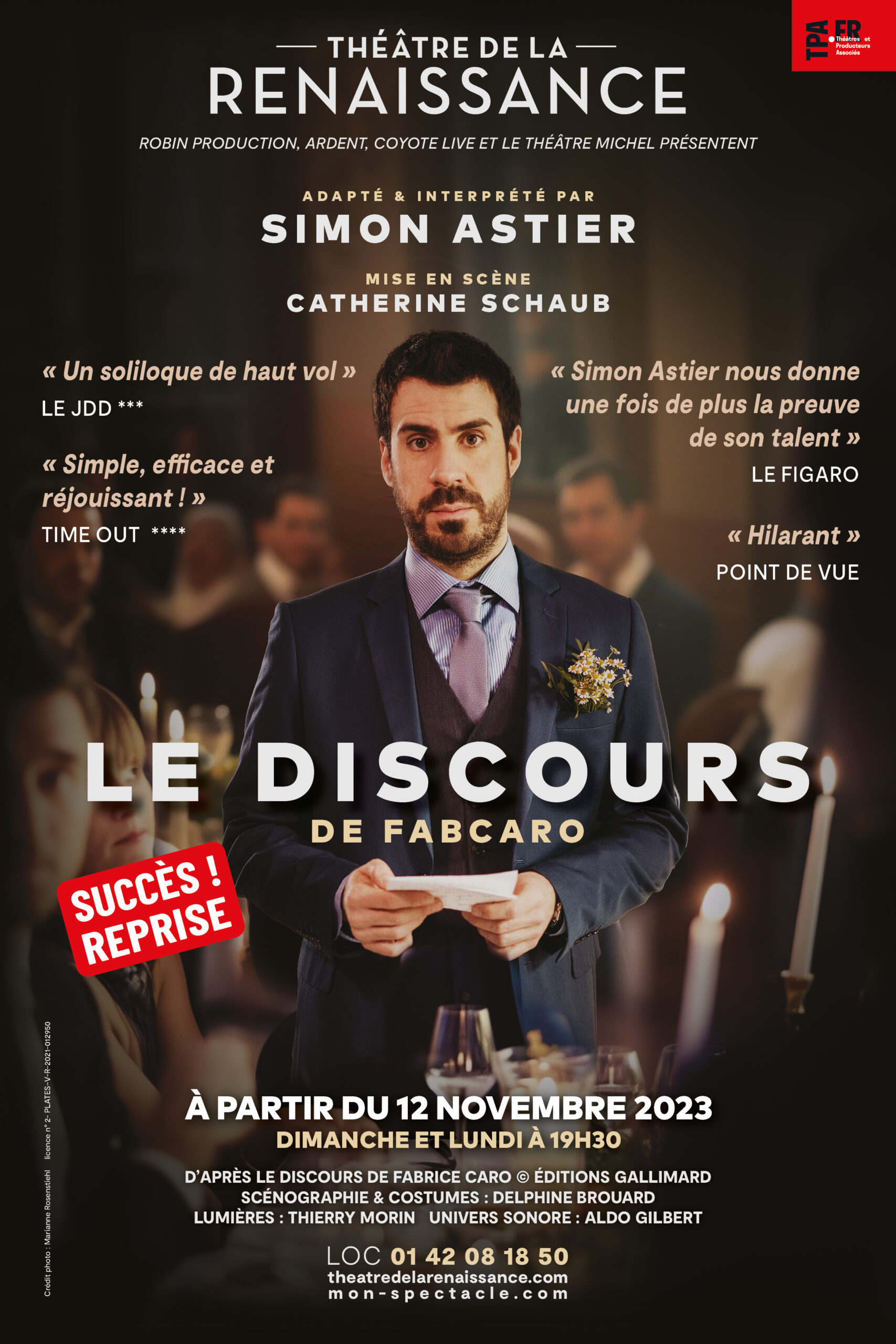 Le Discours, affiche