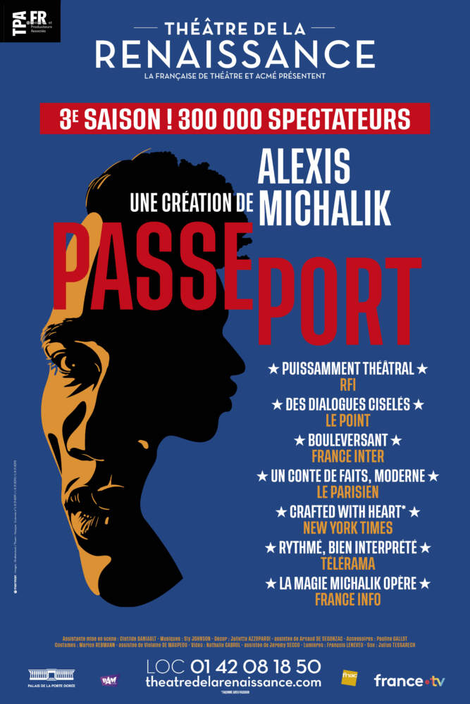 Affiche de Passeport d'Alexis Michalik